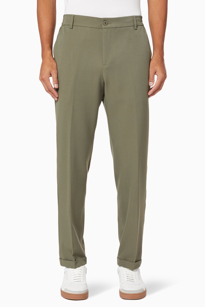 

Pino Viscose Blend Pants, Green