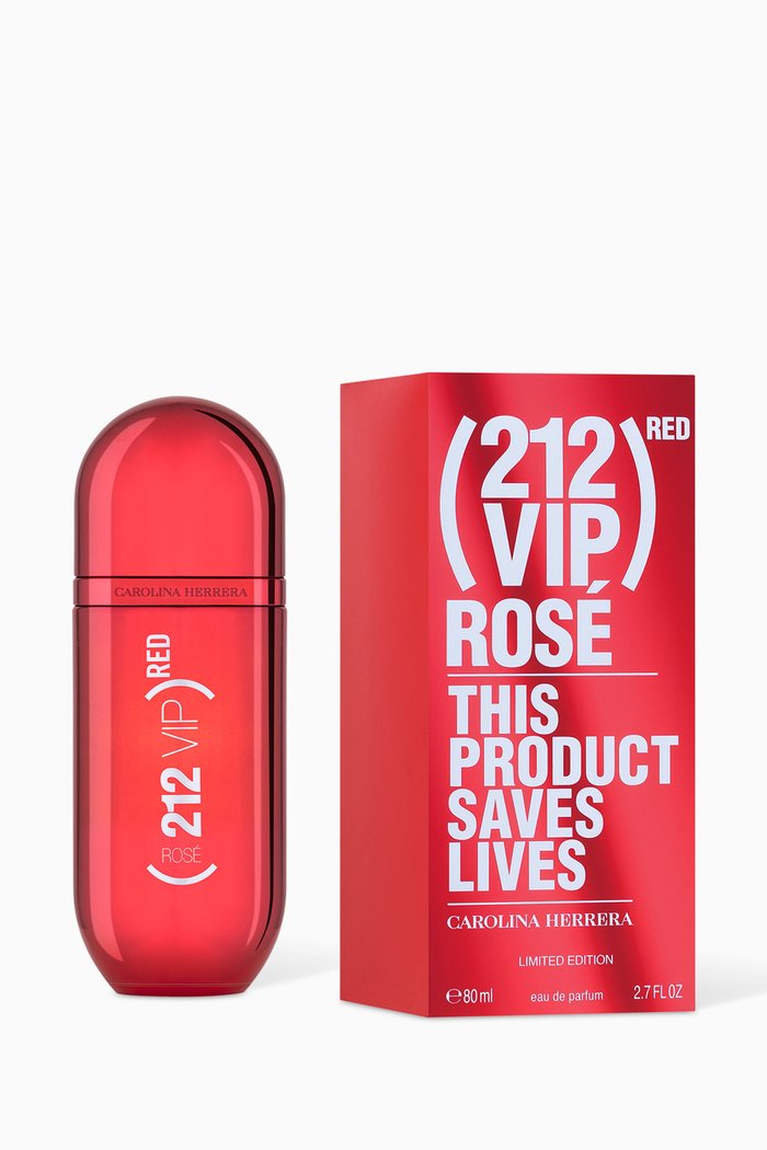 

212 VIP Rosé Red Eau de Parfum, 80ml, Multicolour