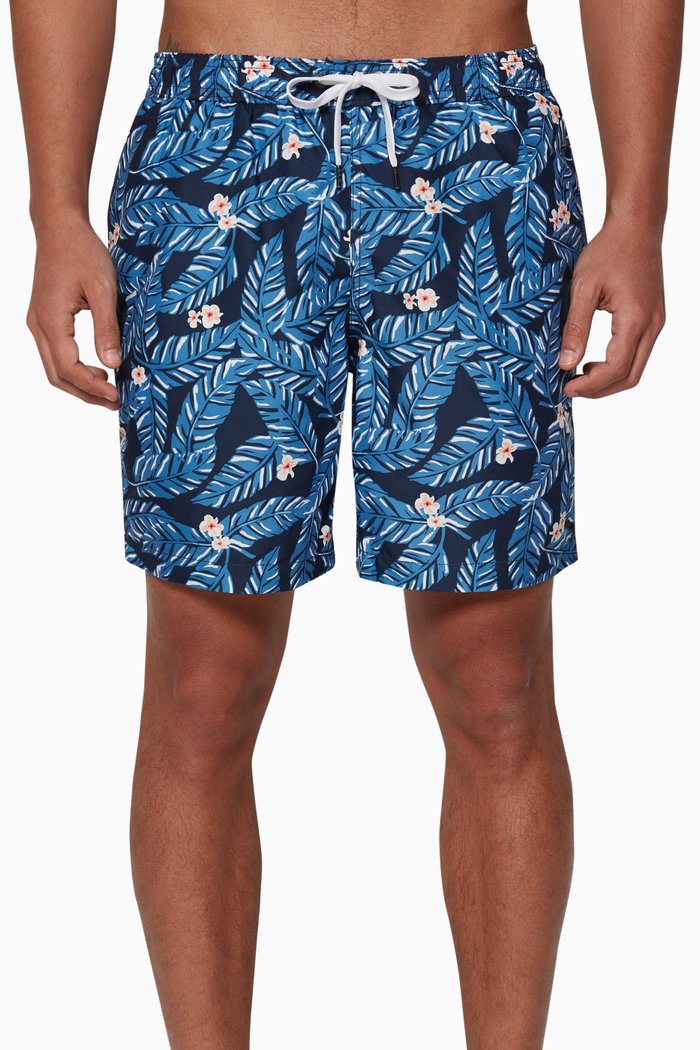 

Charles 7" Swim Shorts, Blue