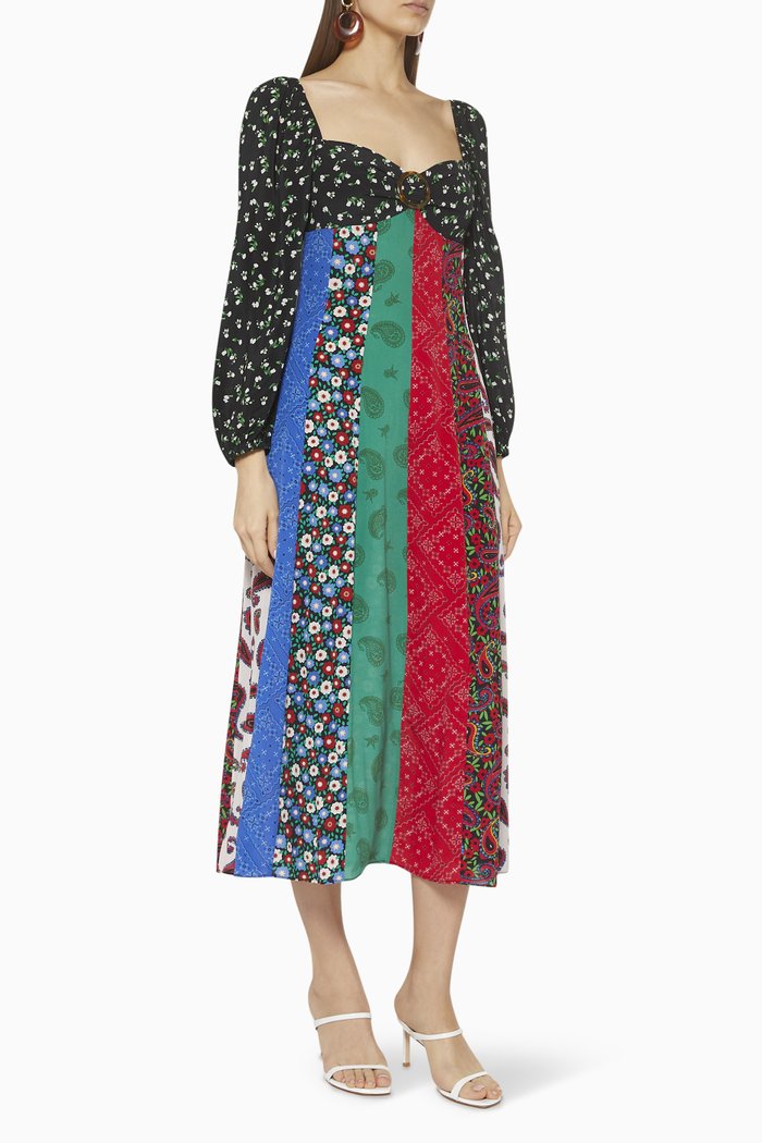 

Ivy Ditsy Floral Dress, Multicolour