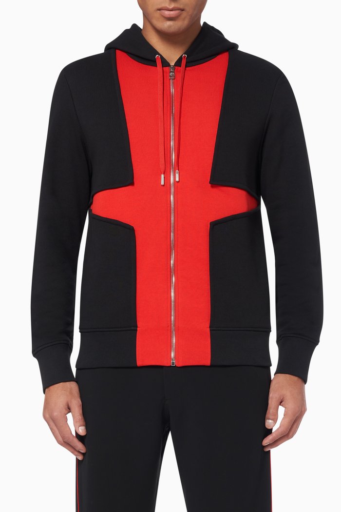 

Colour-Block Organic Sweatshirt, Multicolour