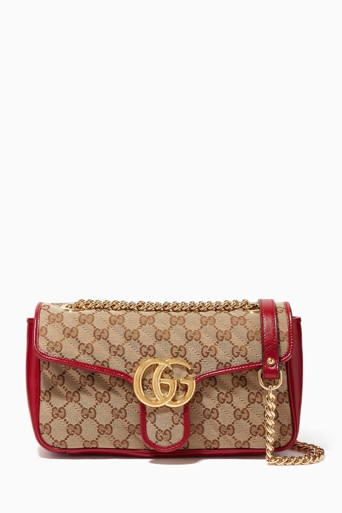 

GG Marmont 2.0 Shoulder Bag, Red