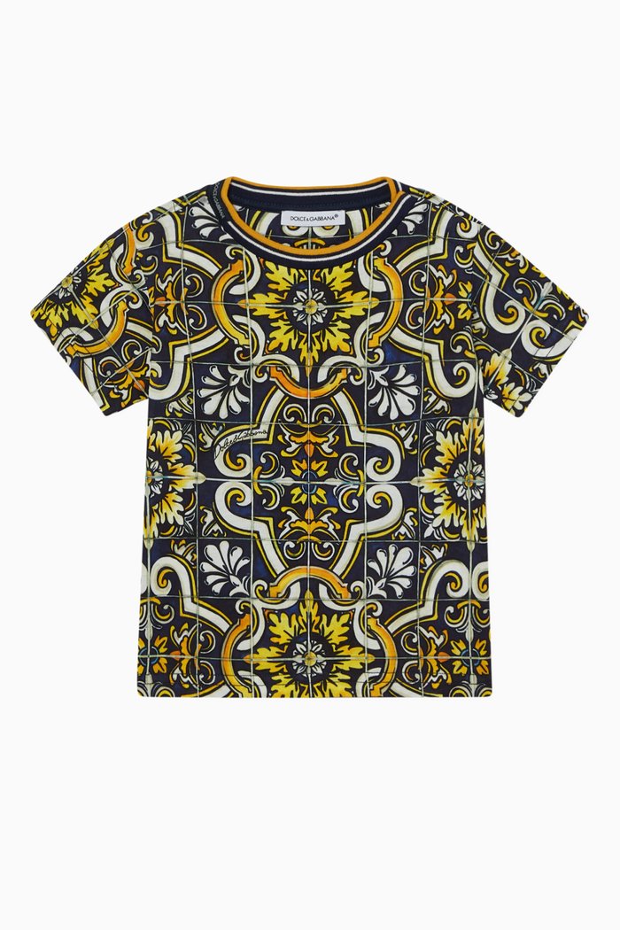 

Maioliche Print T-Shirt, Multicolour