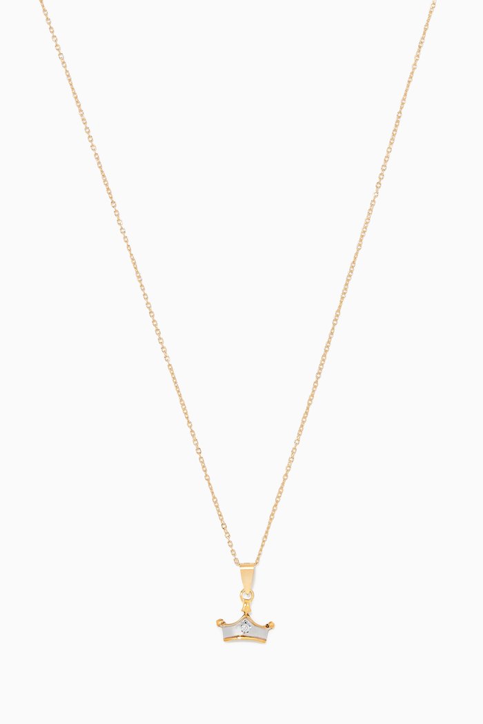 

My Princess Diamond Pendant Necklace, Gold
