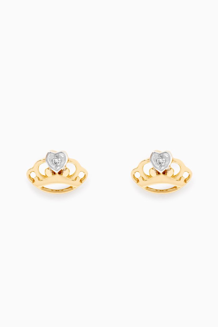 

My Princess Diamond Earrings, Gold