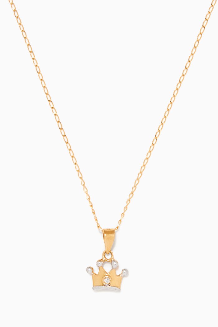 

My Princess Diamond Pendant Necklace, Gold