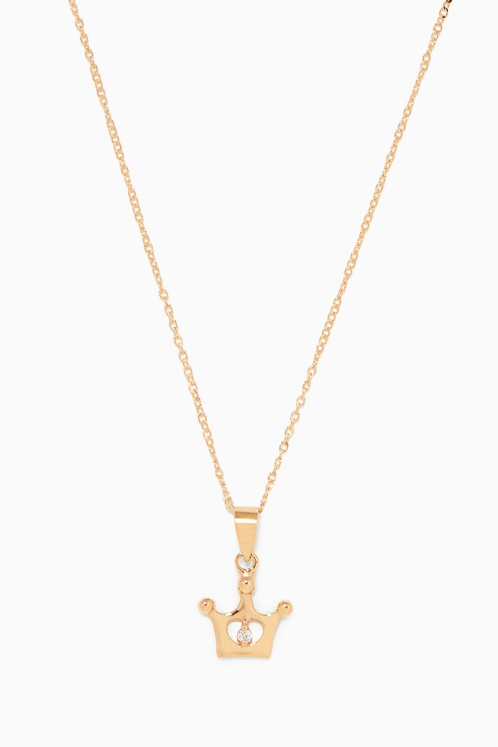 

My Princess Diamond Pendant Necklace, Gold