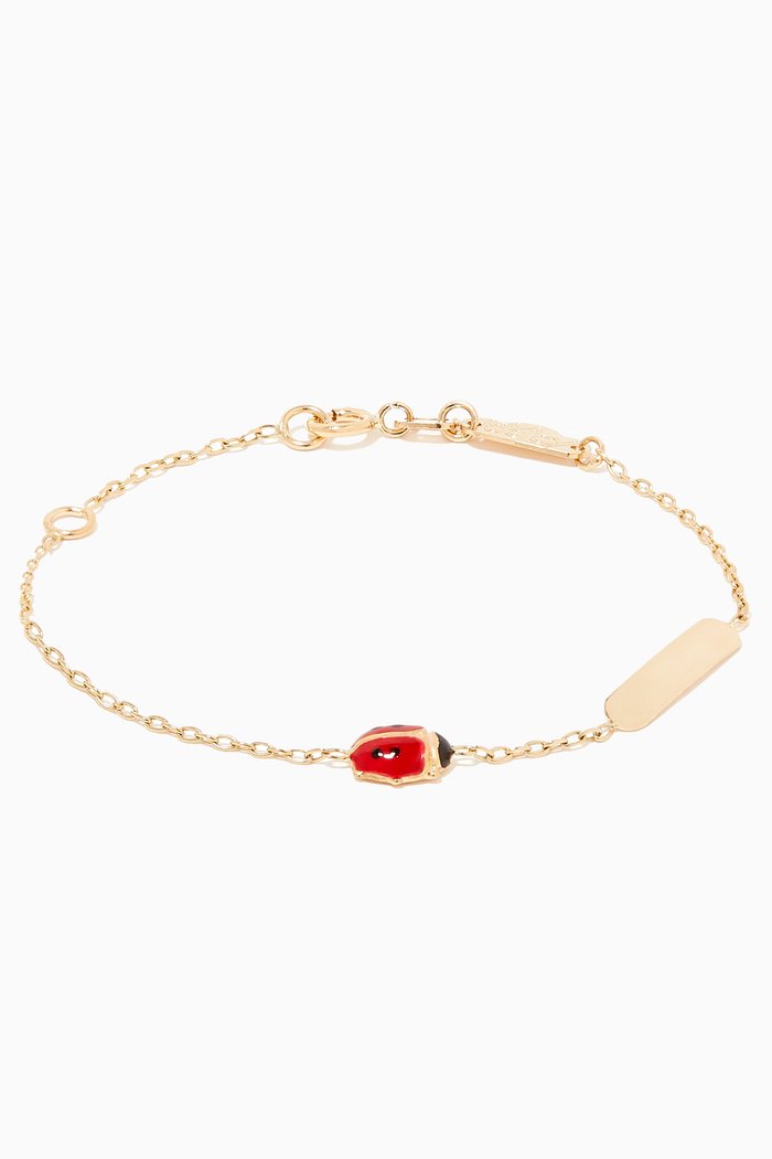

Ladybird Gold Bracelet