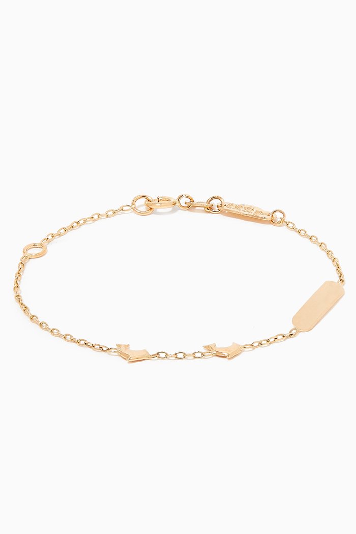 

Dolphin Gold Bracelet