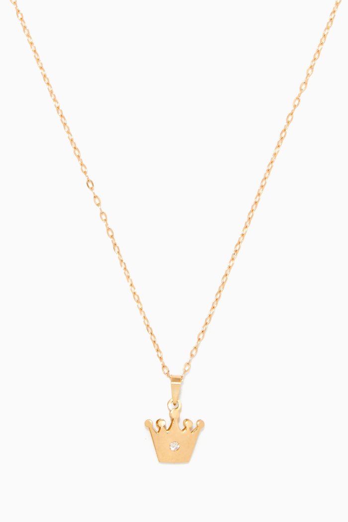 

My Princess Diamond Pendant Necklace, Gold