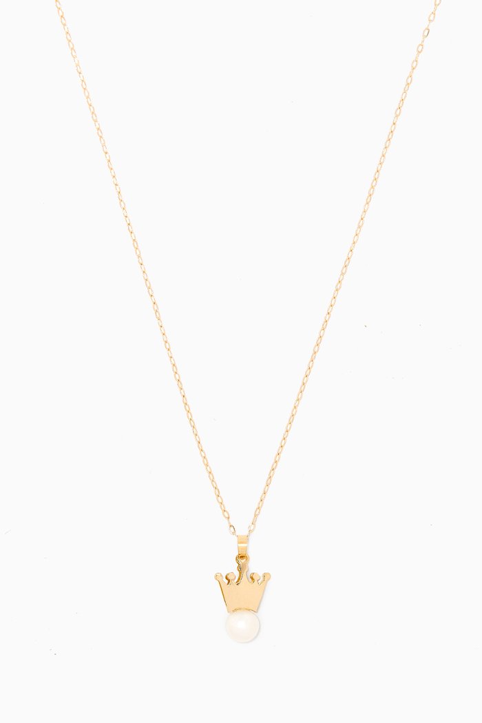

My Princess Pearl Pendant Necklace, Gold