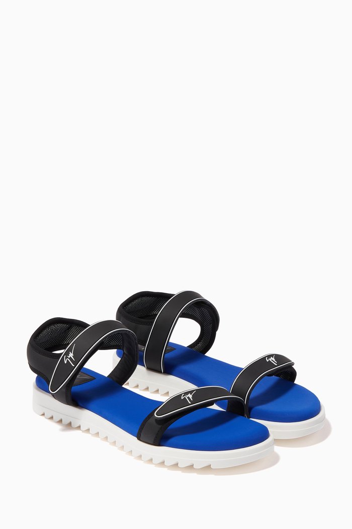

Matty Flat Sandals, Blue