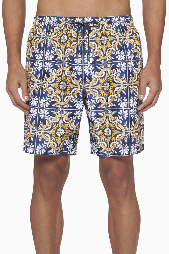 

Maioliche Swim Trunks, Multicolour