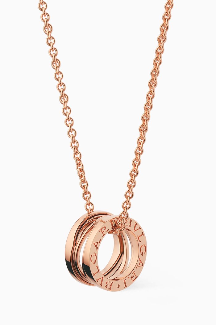 

B.zero1 Design Legend Necklace, Rose gold