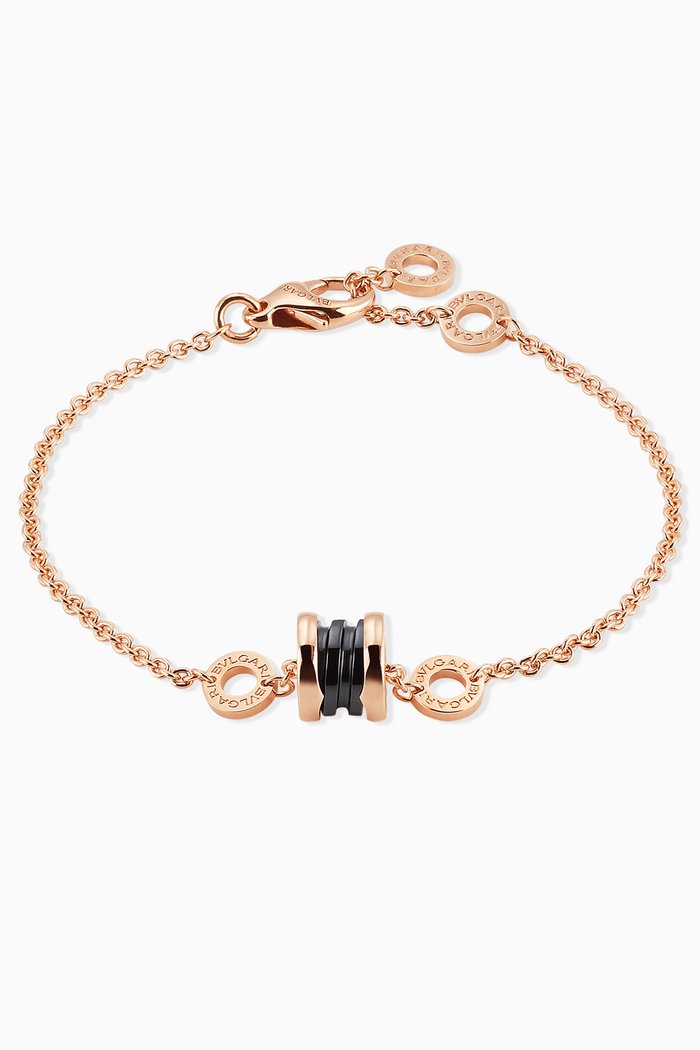 

B.zero1 Ceramic Soft Bracelet, Rose gold