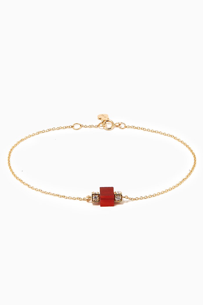 

Future Heritage Carnelian & Diamond Bracelet, Yellow