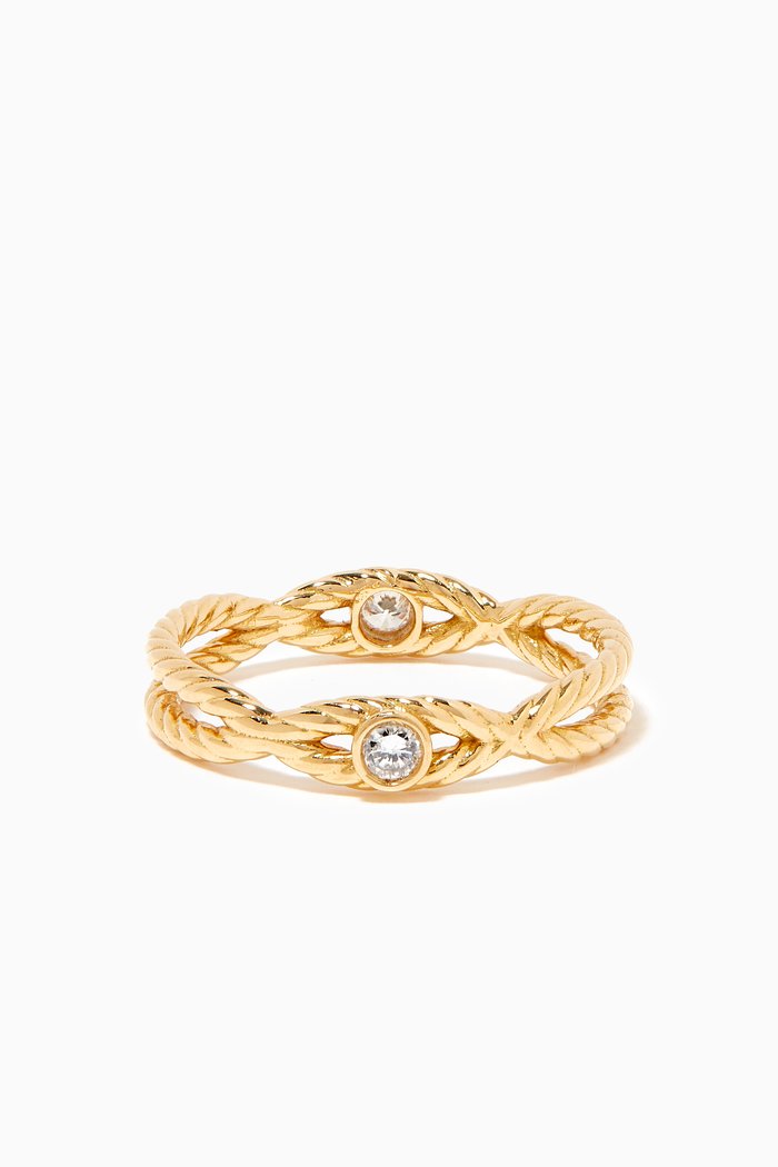 

Al Yada Eternity Diamond Ring, Yellow