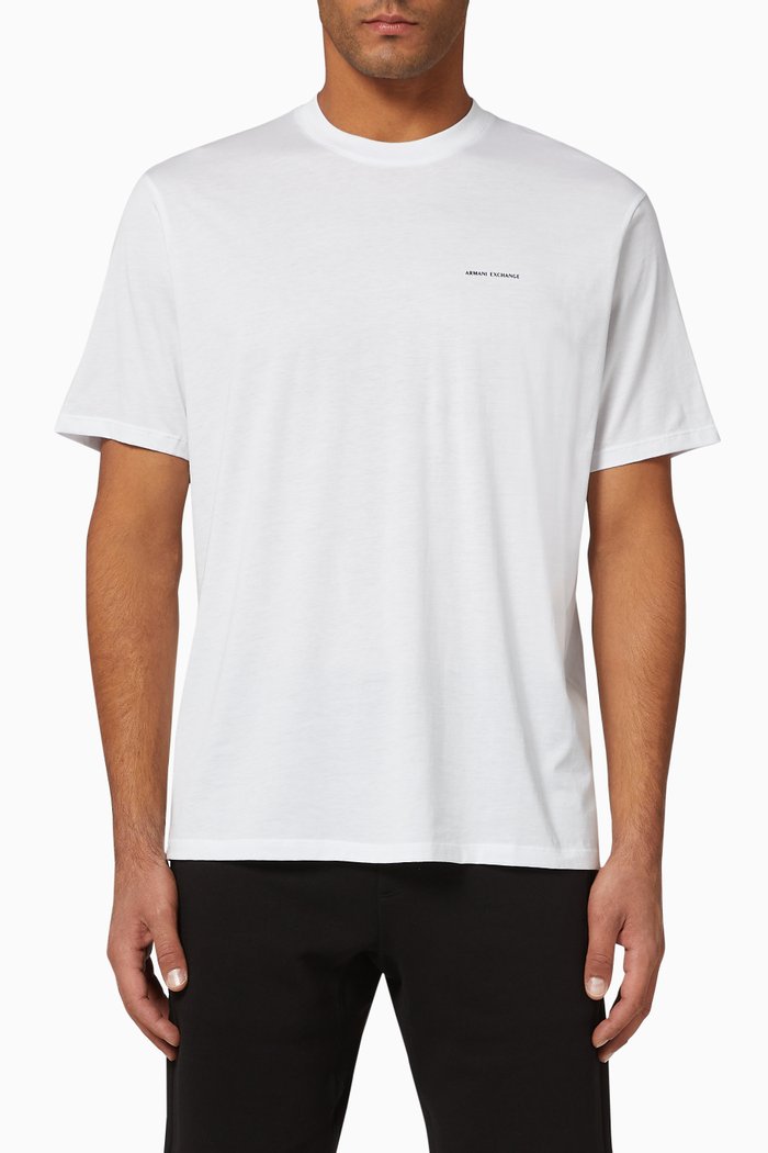 

Logo Cotton T-Shirt, White