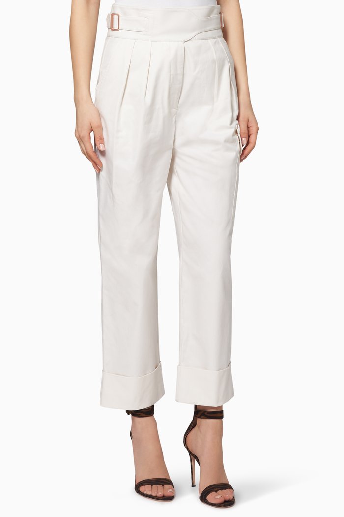 

City Cargo Pants, White
