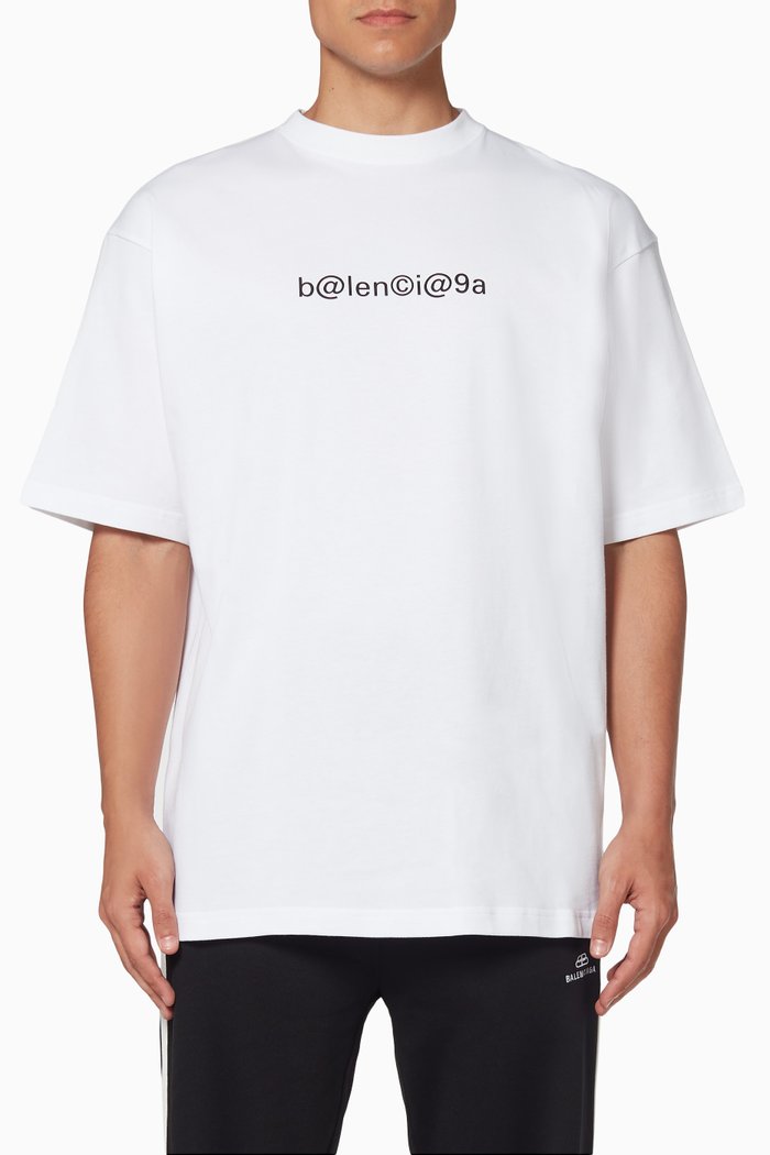 

Symbolic Vintage Jersey Large-Fit T-Shirt, White