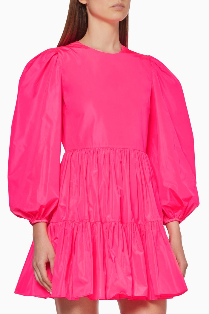

Taffeta Mini Dress, Pink