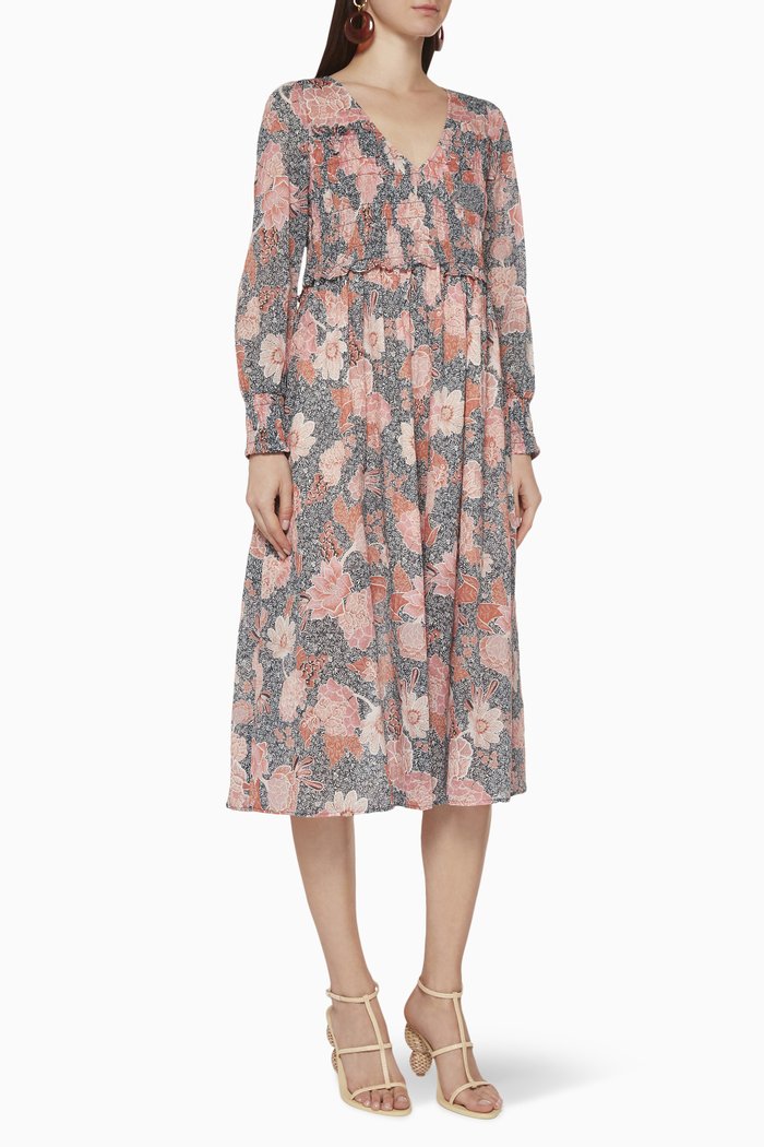 

Anita Cotton Dress, Multicolour