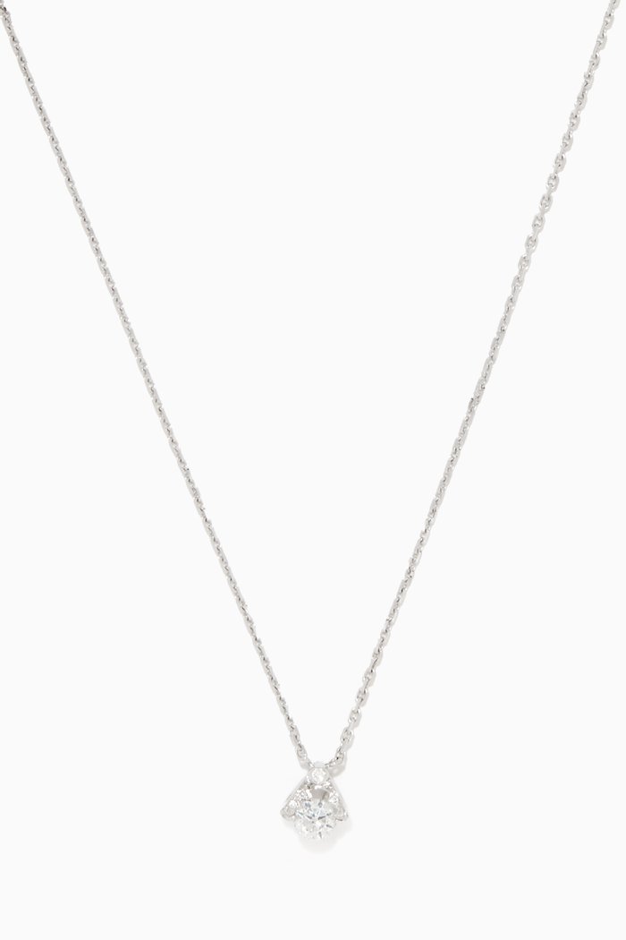 

Capture Me Diamond Pendant Necklace, Silver