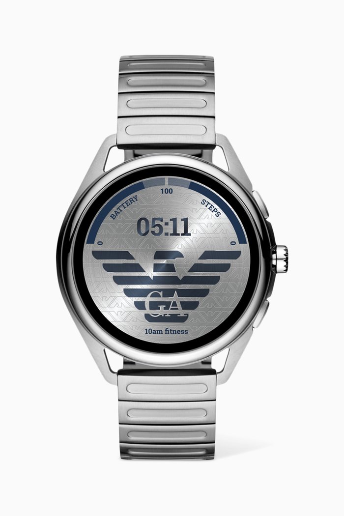 

Matteo Connected Touchscreen Smartwatch, Silver