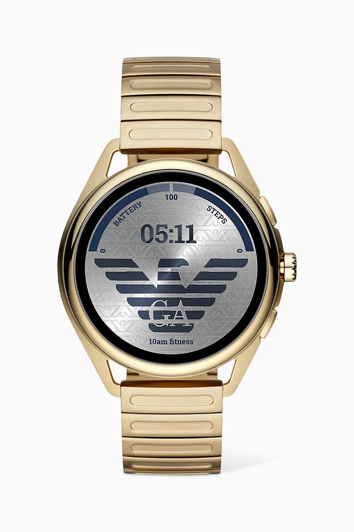 

Matteo Connected Touchscreen Smartwatch, Gold