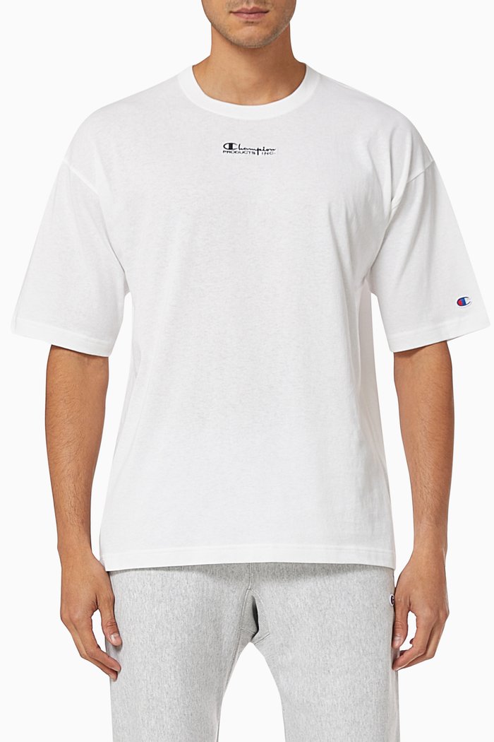 

Technical T-shirt in Cotton, White