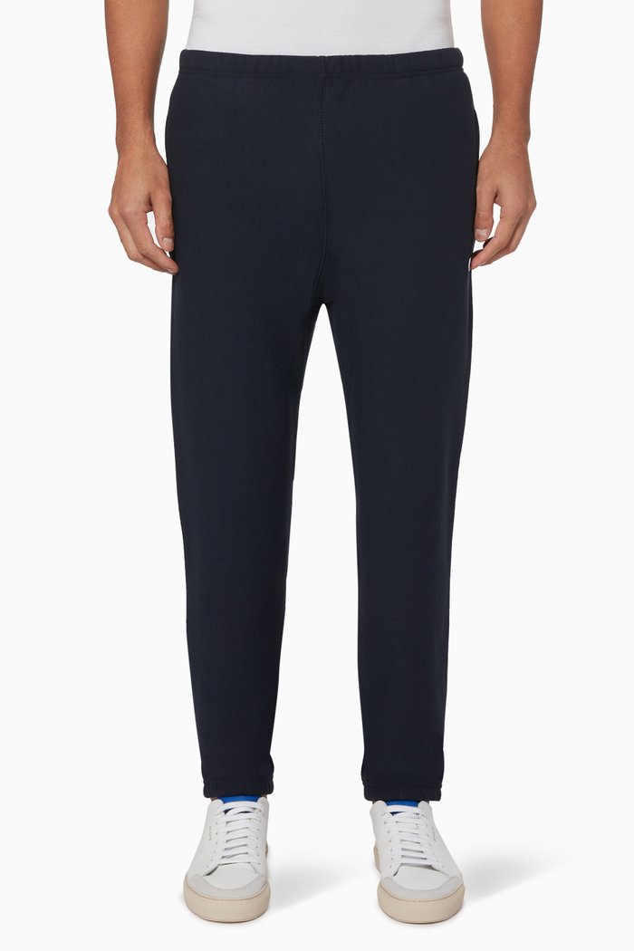 

Elastic Cuff Track Pants, Blue