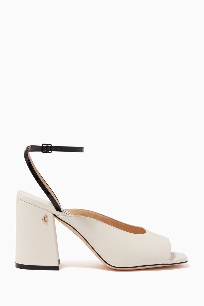 

Jassidy 85 Sandals in Nappa Leather, Brown