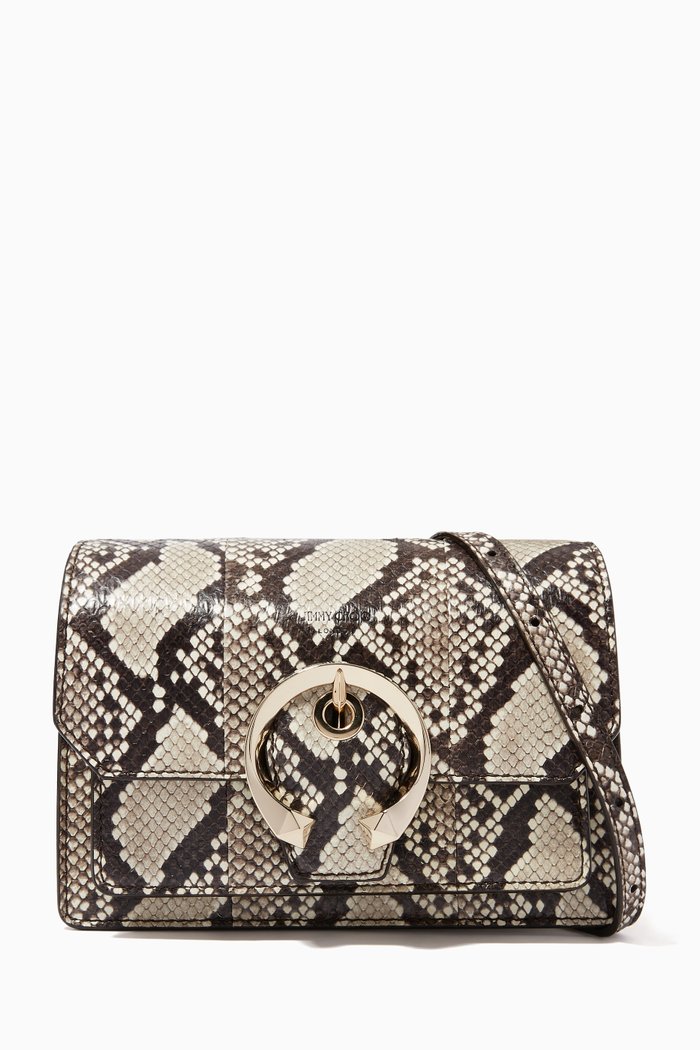 

Madeline/XB Bag in Elaphe, Silver