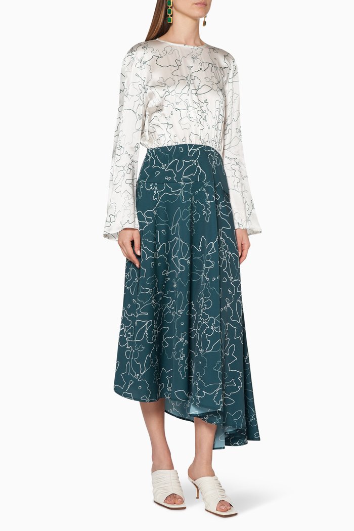 

Garden of Authenticity Printed Dress, Multicolour