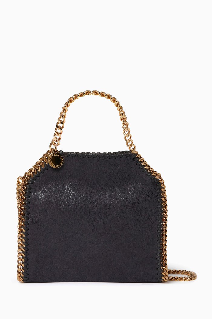 

Tiny Falabella Tote in Shaggy Deer, Grey