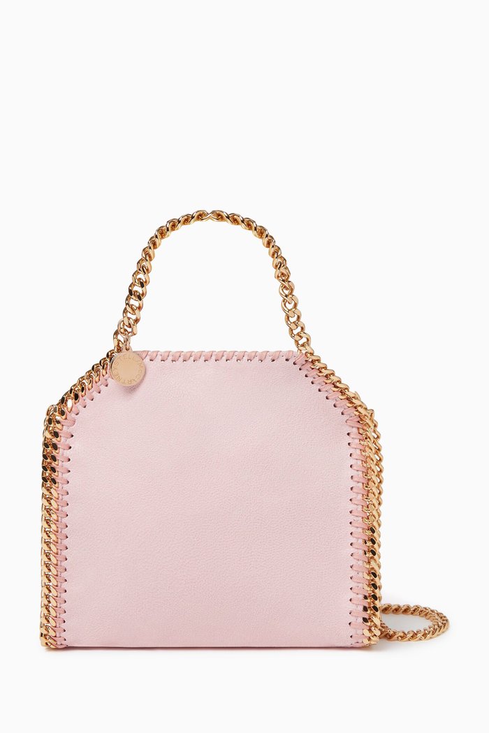 

Falabella Tiny Tote in Shaggy Deer, Pink