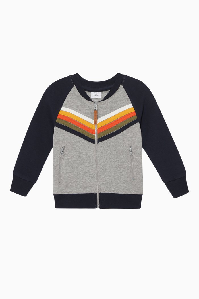 

Cristiano Zipper Cardigan, Blue