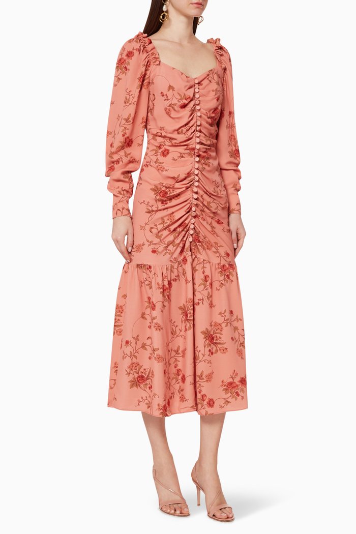 

Pippa Ruched Dress, Pink