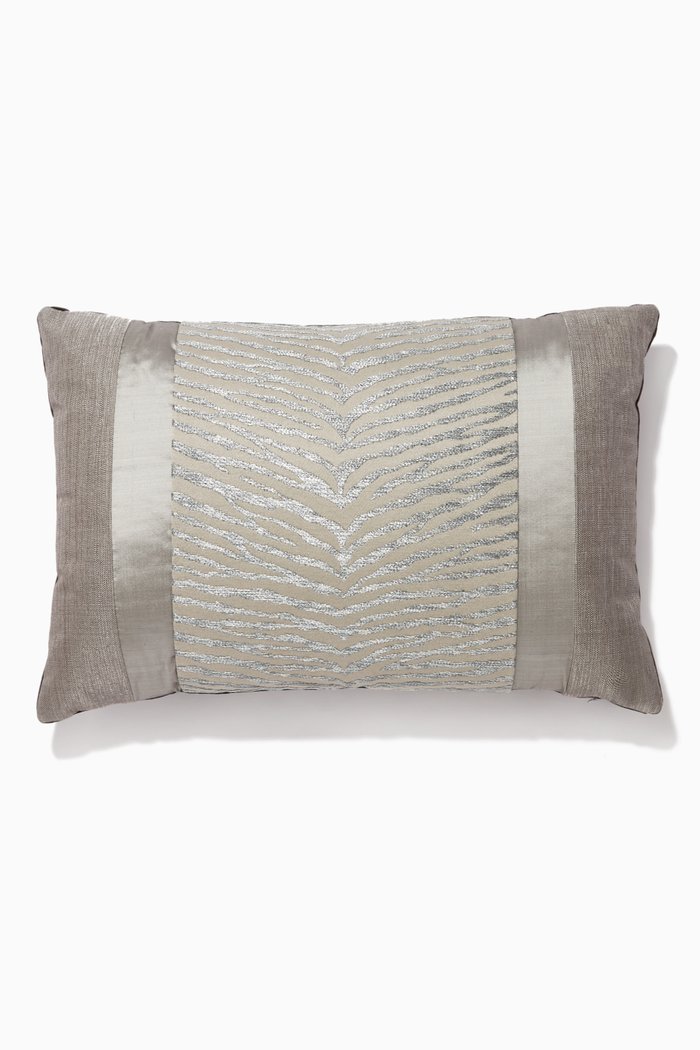 Sahara Stripe Cushion, 60 x 40, Multicolour