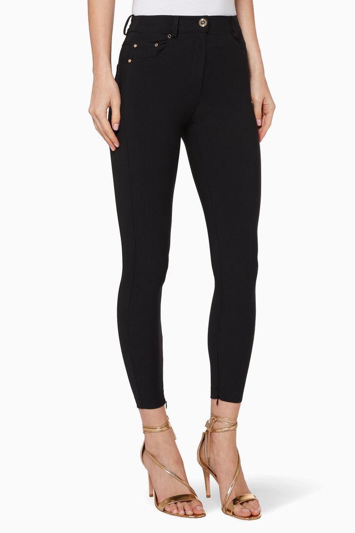 

Skinny Stretch Pants, Black