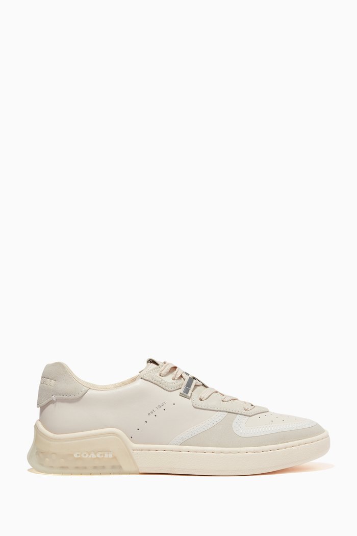 Citysole Court Sneakers in Leather, White