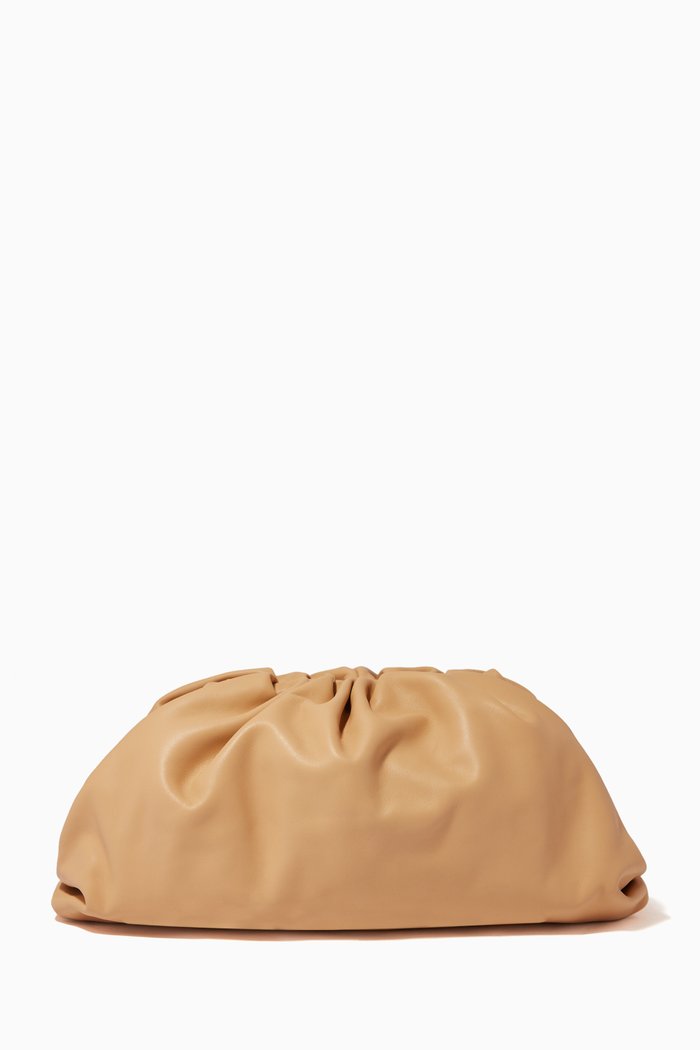 

The Pouch Butter Calf Clutch, Neutral