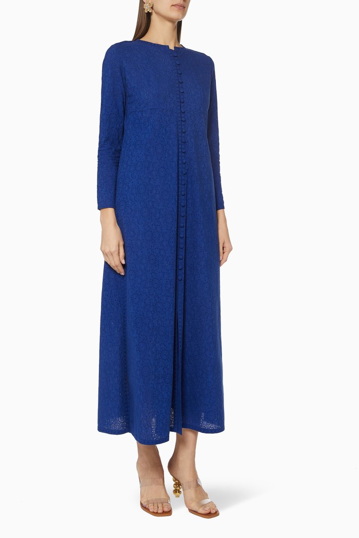 

Cappa Cotton Dress, Blue
