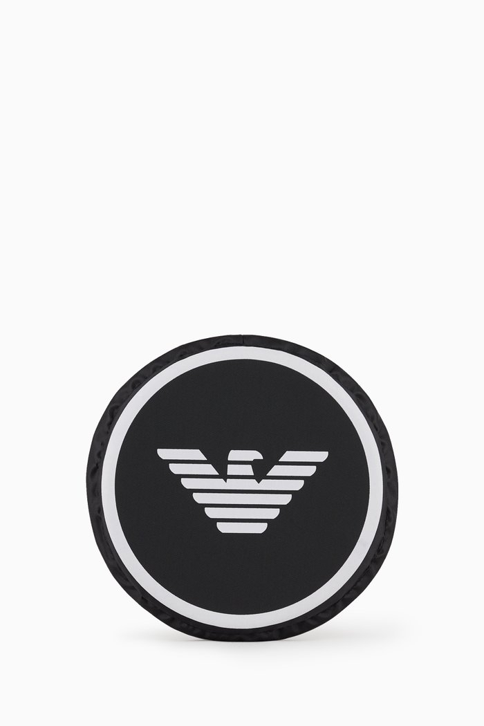 

Eagle Logo Frisbee, Black