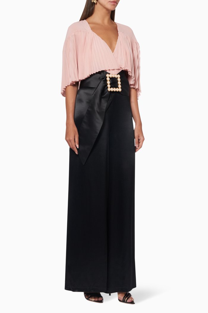 

Two Colour Jumpsuit, Black