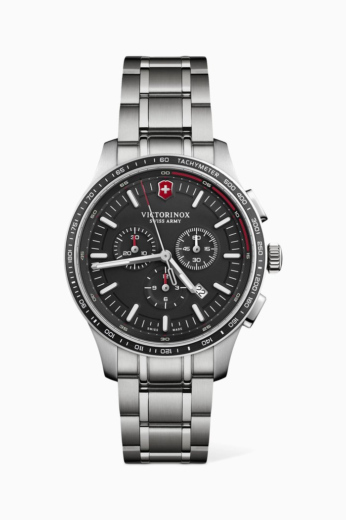 

Alliance Sport Chronograph Watch, Silver