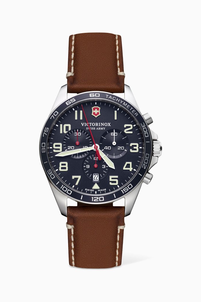

Fieldforce Chronograph Watch, Brown