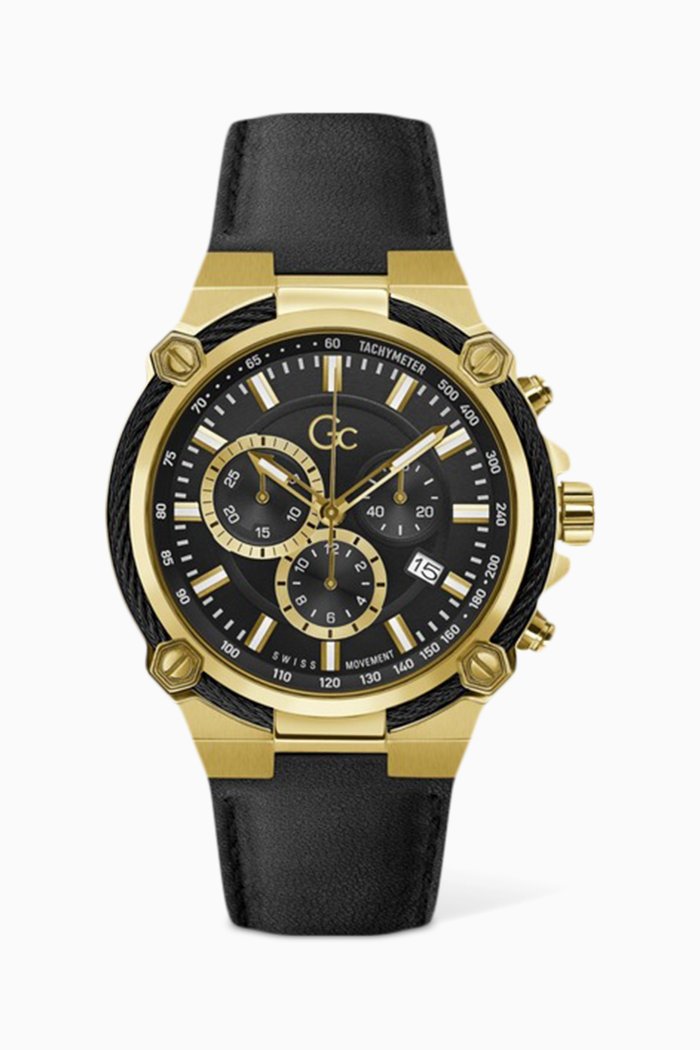 

Cableforce Chronograph Watch, Black