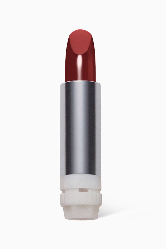 Burgundy Serum Rouge Satin Lipstick Refill, 3.4g