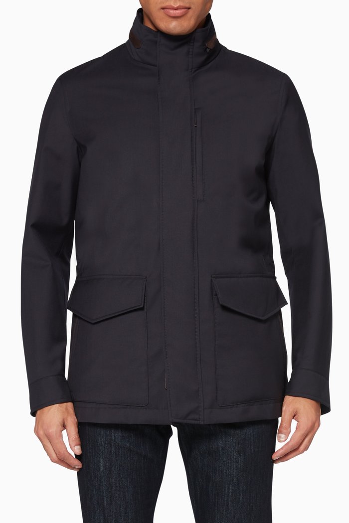 Saharan Padded Jacket, Blue